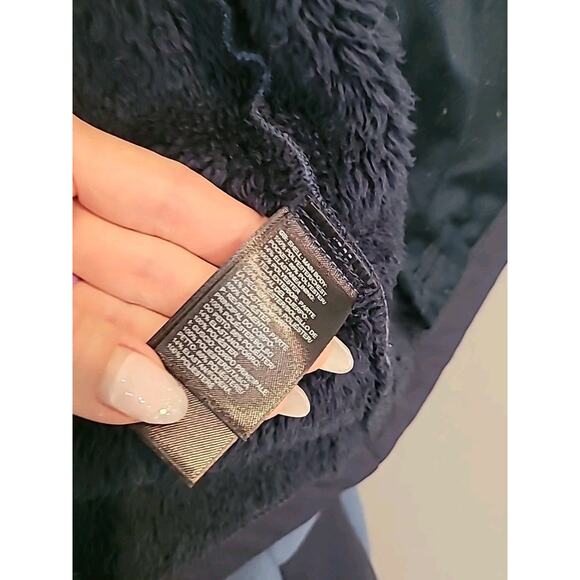 The North Face Men’s Blue Fleece Jacket – Size L – Full Zip Mock Neck – Outdoor - Picture 5 of 6